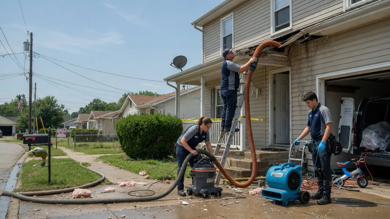 Water Damage Restoration in Petersburg, IN near me